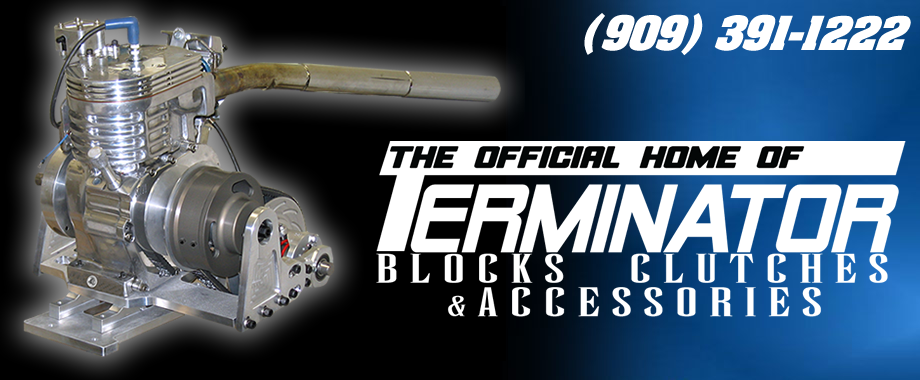 The Official Home of Terminator Block, Clutches and Accessories - 909-391-1222
